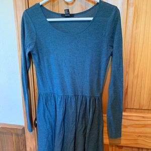 Vintage forever 21 long sleeve knit dress